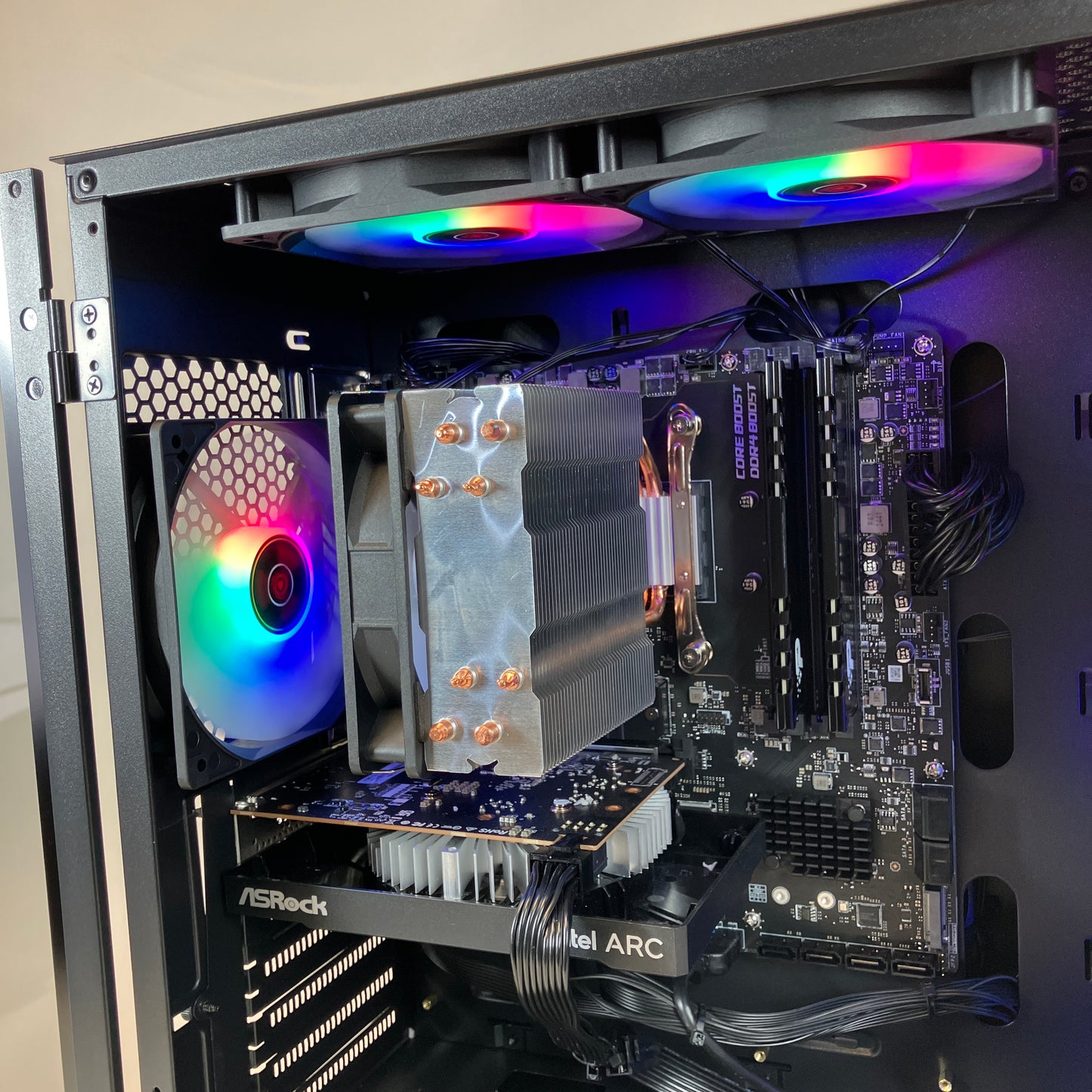 Skytech Custom PC Ryzen 5 5600 3.50GHz 8GB RAM 1TB SSD ASRock Intel Arc A380