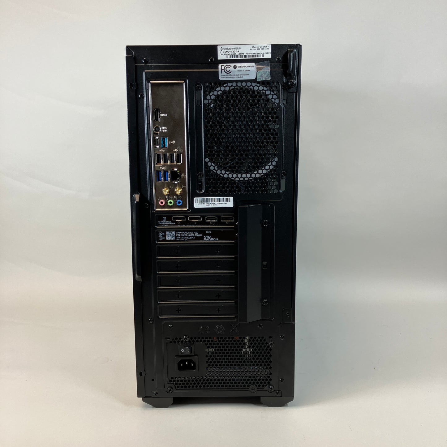 CyberPower C-Series Ryzen 5 7600 3.80GHz 16GB RAM 1TB SSD AMD Radeon RX 7600