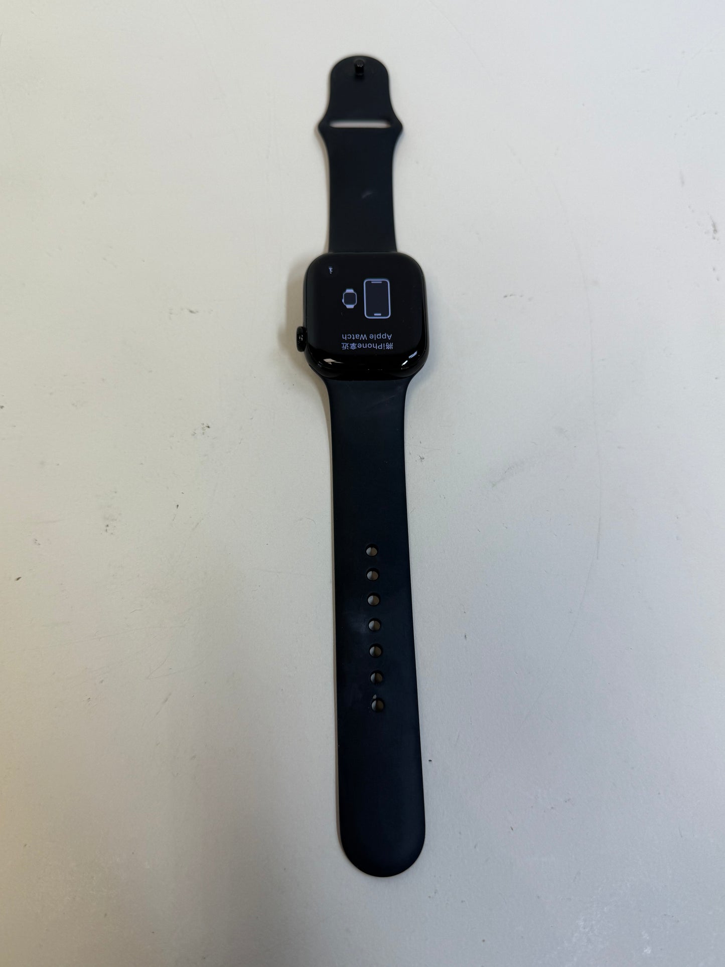 GPS Only Apple Watch Series 10 42MM Jet Black Aluminum Black Sport Band A2997