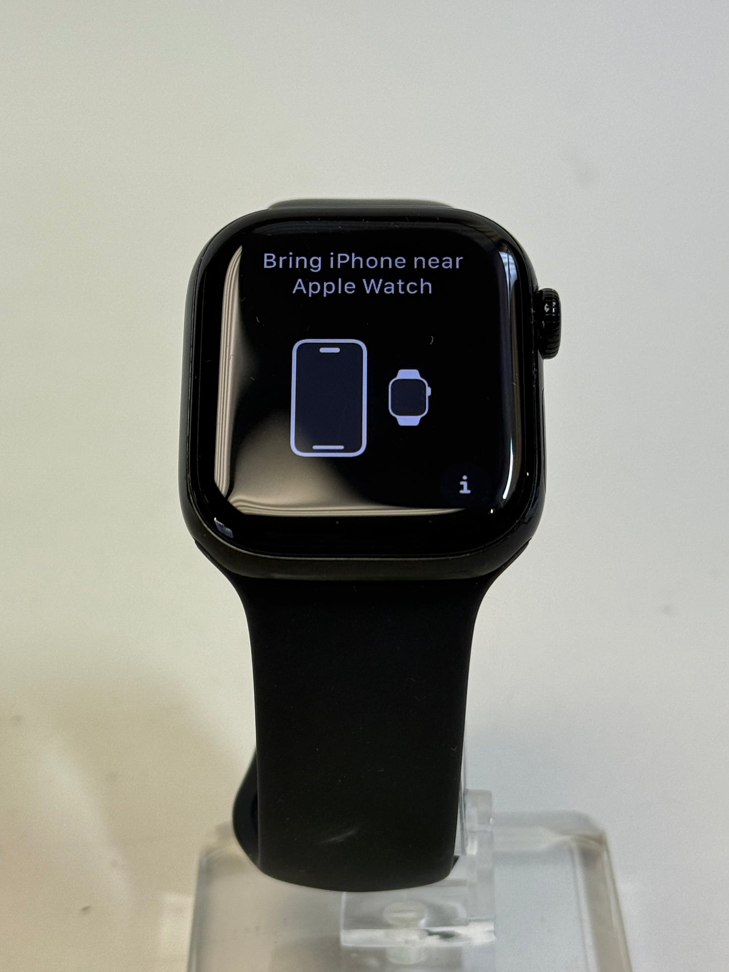 GPS Only Apple Watch Series 10 42MM Jet Black Aluminum Black Sport Band A2997