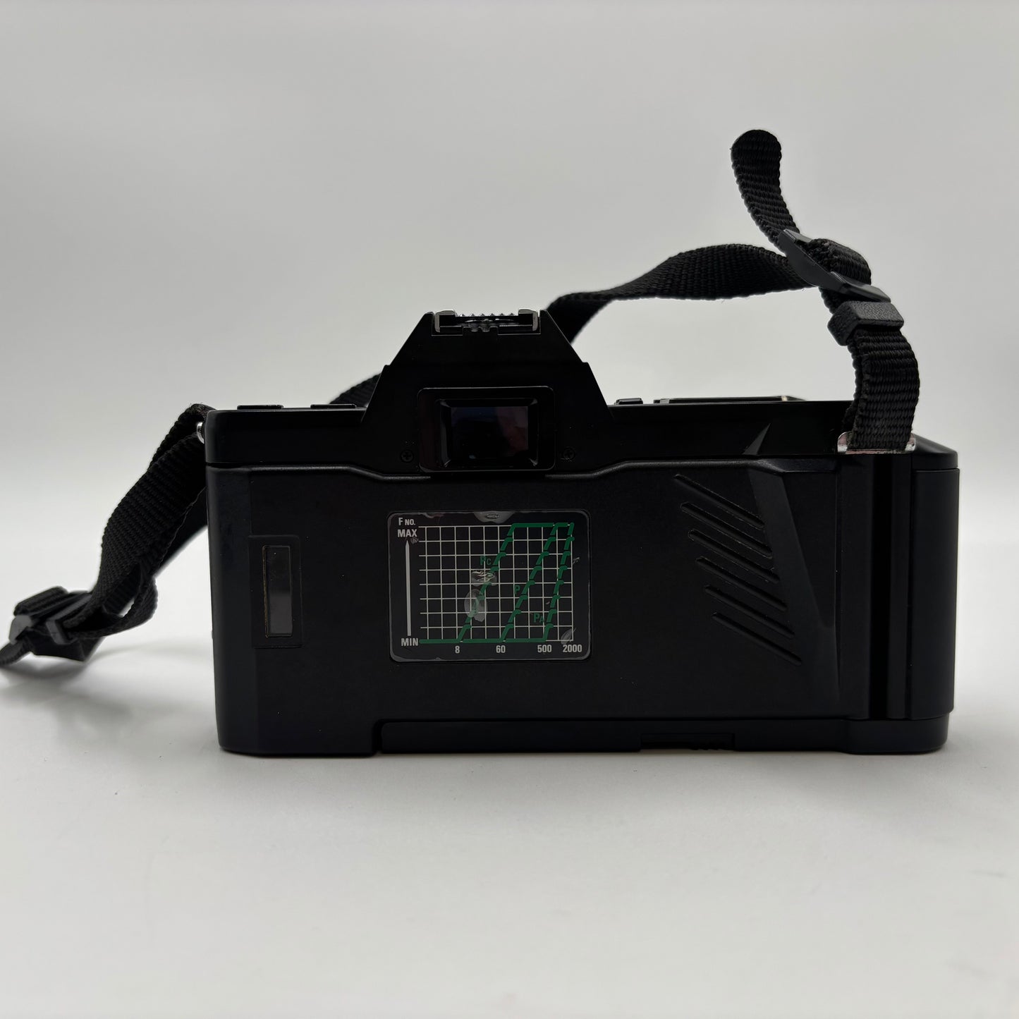 CHINON CP-7m 35MM Film Camera W/Kalimar 175A Flash Black