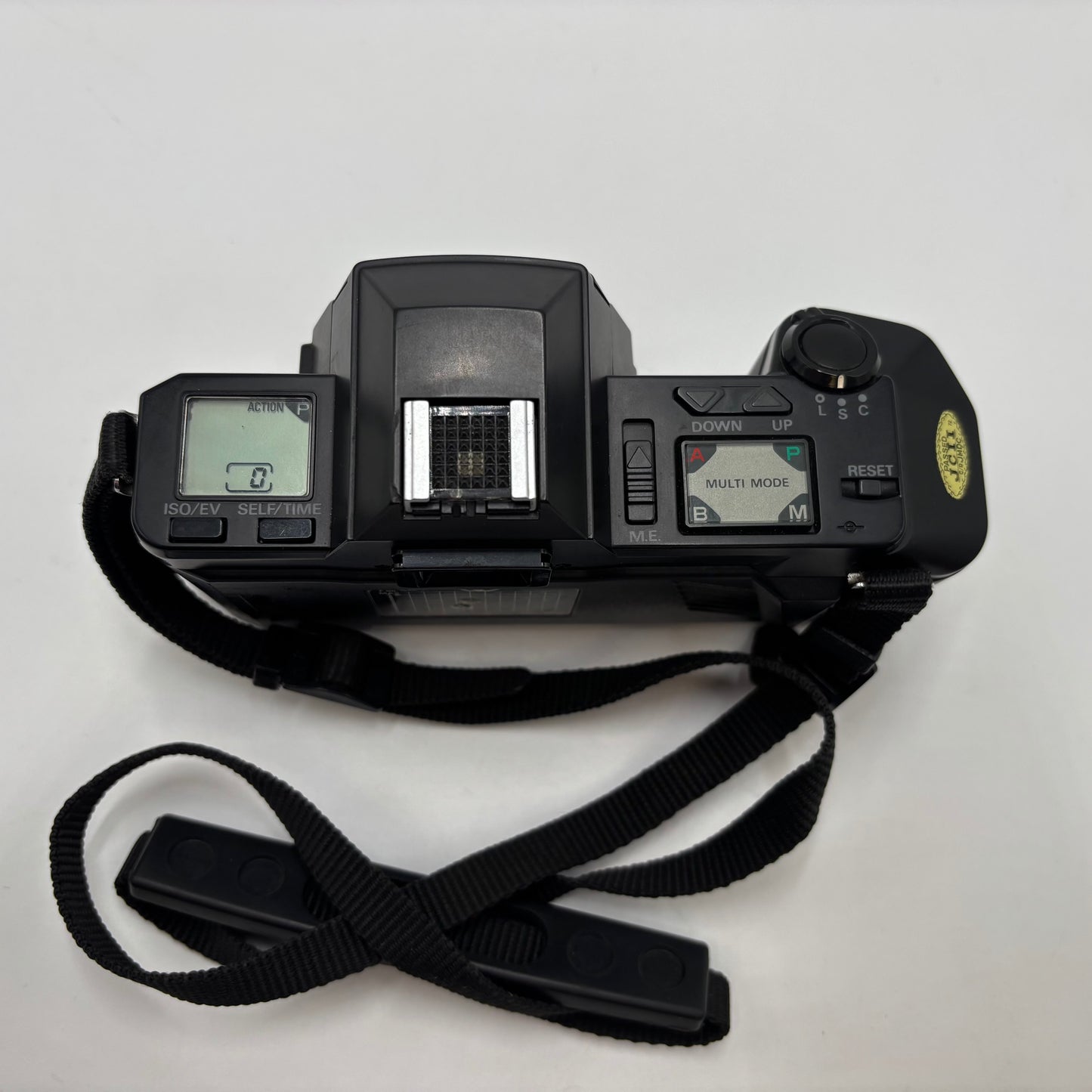 CHINON CP-7m 35MM Film Camera W/Kalimar 175A Flash Black