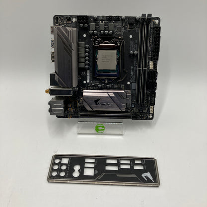 GIGABYTE Z390 AORUS PRO WiFi LGA 1151 Mini-ITX i9-9900KF CPU Motherboard Combo
