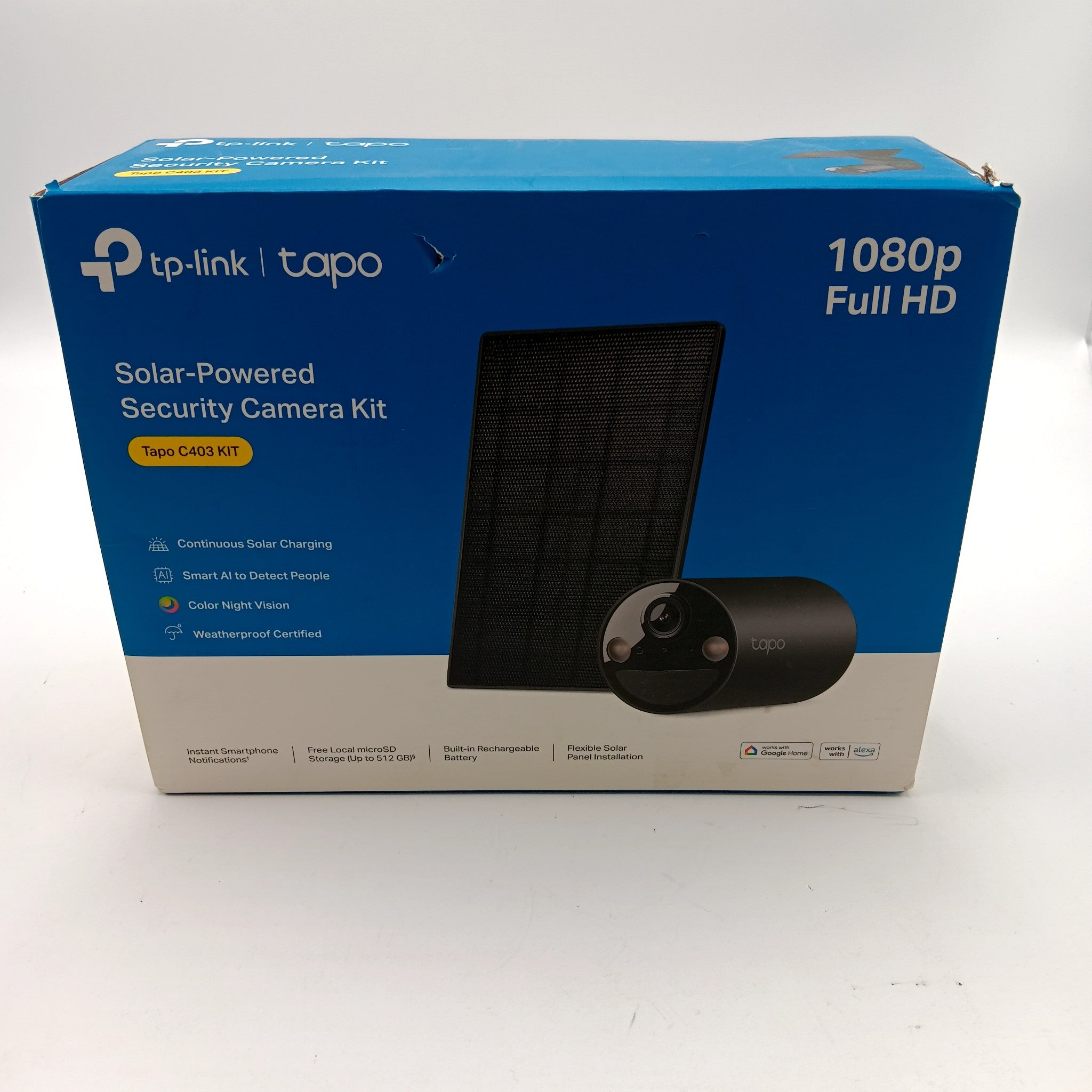 TP-Link/Tapo Tapo C403 Kit Solar Powered Security Camera C403 – PayMore ...