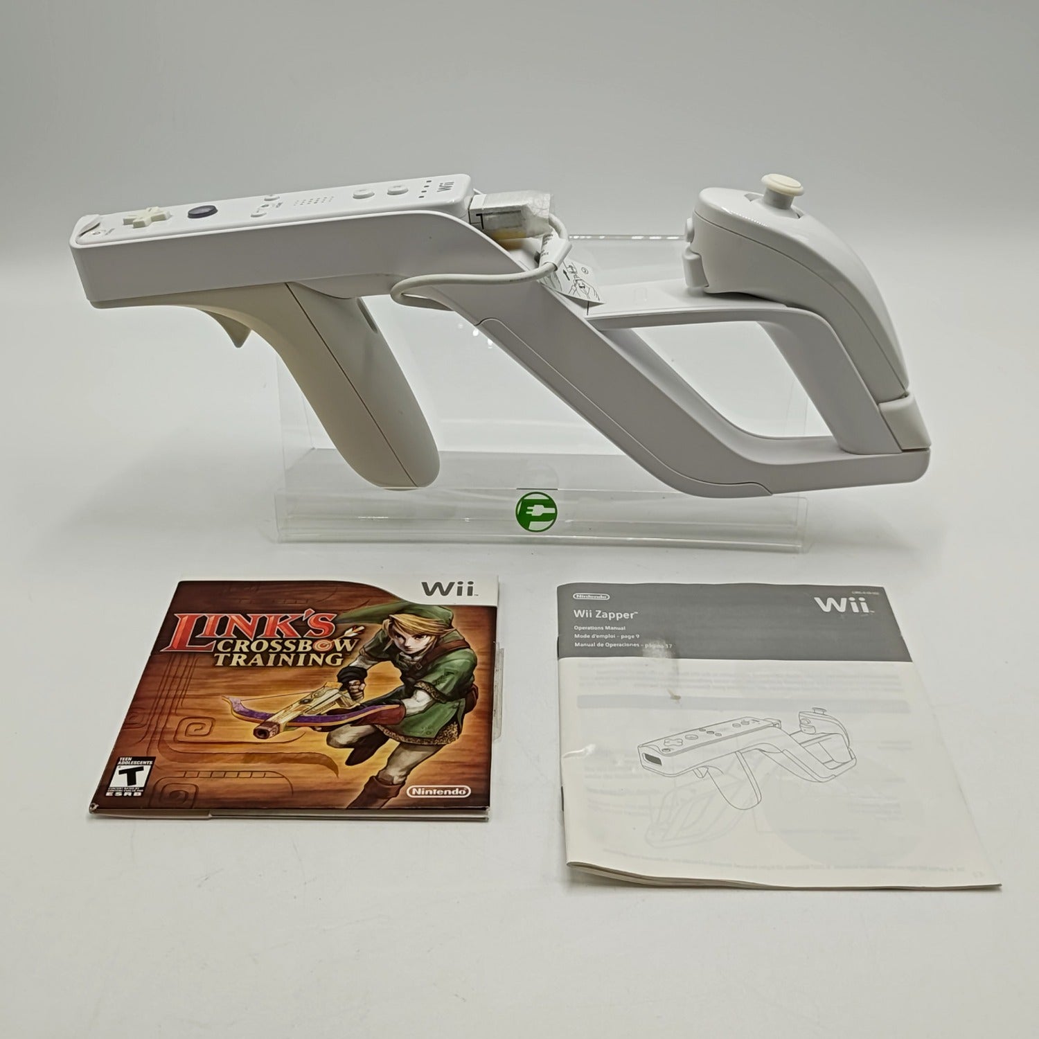 Wii Zapper with Link's Crossbow Training (Nintendo Wii, 2007