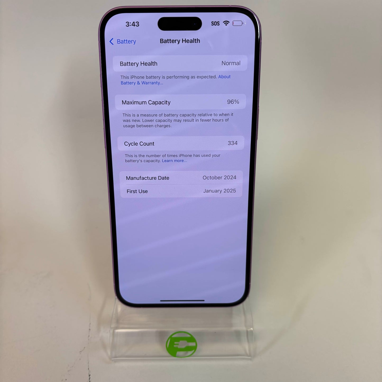 Unlocked Apple iPhone 16 Plus 256GB Pink MXV13LL/A