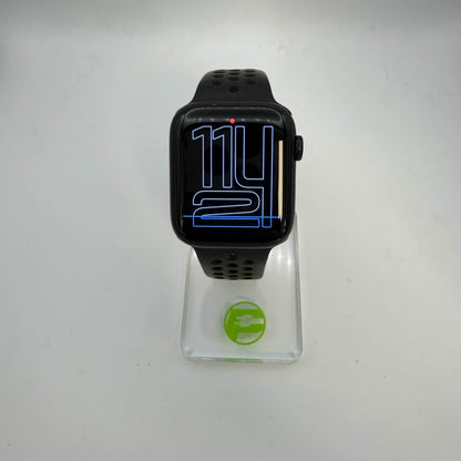 GPS Only Apple Watch SE 3 44MM Midnight Aluminum Nike Sport Band MEPJ4LW/A