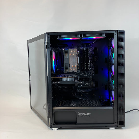 Skytech Custom PC Ryzen 5 5600 3.50GHz 8GB RAM 1TB SSD ASRock Intel Arc A380