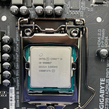 GIGABYTE Z390 AORUS PRO WiFi LGA 1151 Mini-ITX i9-9900KF CPU Motherboard Combo