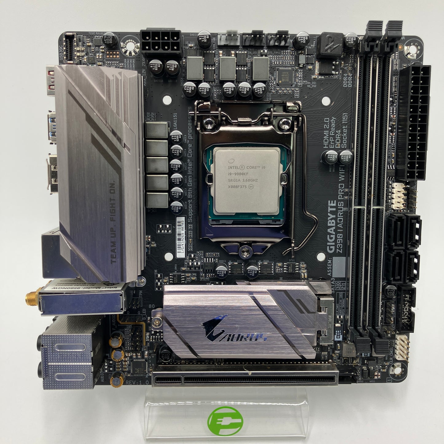 GIGABYTE Z390 AORUS PRO WiFi LGA 1151 Mini-ITX i9-9900KF CPU Motherboard Combo