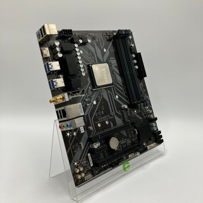Gigabyte B450M Ds3H WiFi CF AM4 microATX AMD Ryzen 7 2700X Motherbroad CPU Combo