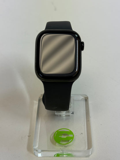 GPS Only Apple Watch Series 10 42MM Jet Black Aluminum Black Sport Band A2997