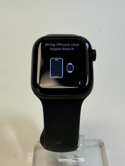 GPS Only Apple Watch Series 10 42MM Jet Black Aluminum Black Sport Band A2997
