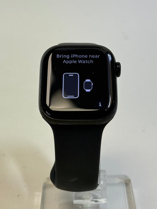 GPS Only Apple Watch Series 10 42MM Jet Black Aluminum Black Sport Band A2997