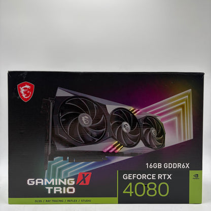 MSI GeForce RTX 4080 Gaming Trio OC 16GB GDDR6X 