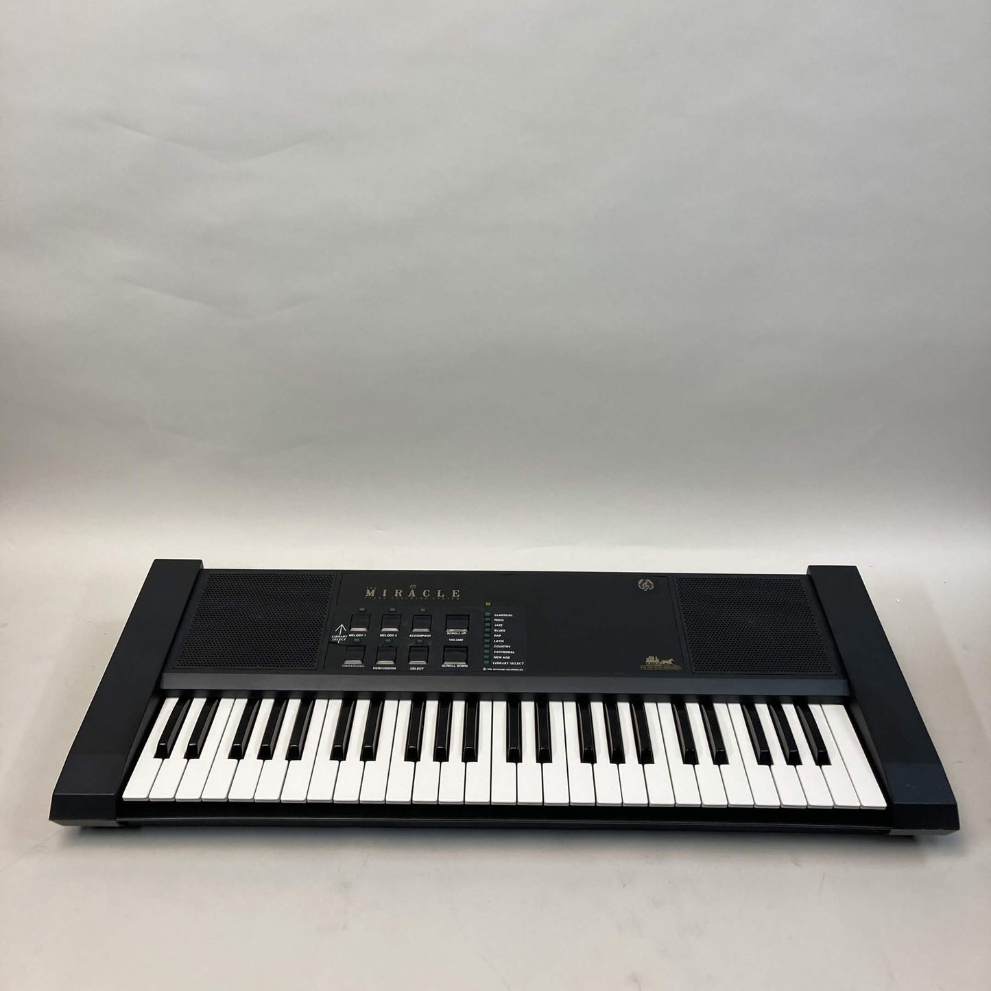 Software Toolworks Miracle Piano Teaching System Black With Sega Genesis Model 2