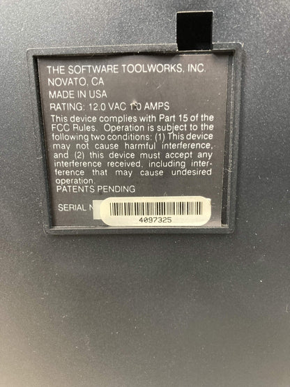 Software Toolworks Miracle Piano Teaching System Black With Sega Genesis Model 2